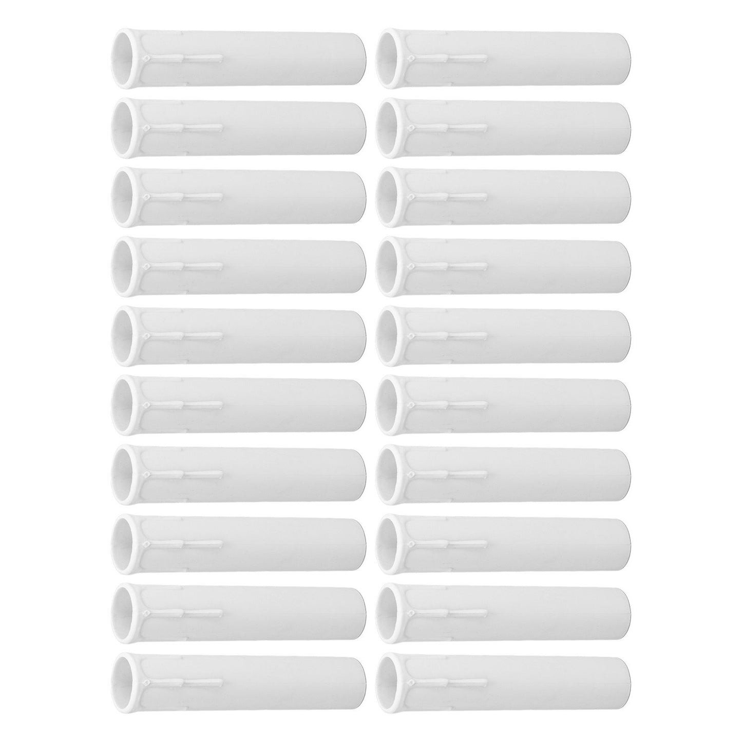 20pcs 4 Inch Candle Covers Sleeves Simulation Wax Drop E12 Candle Light Socket Covers for Chandelier