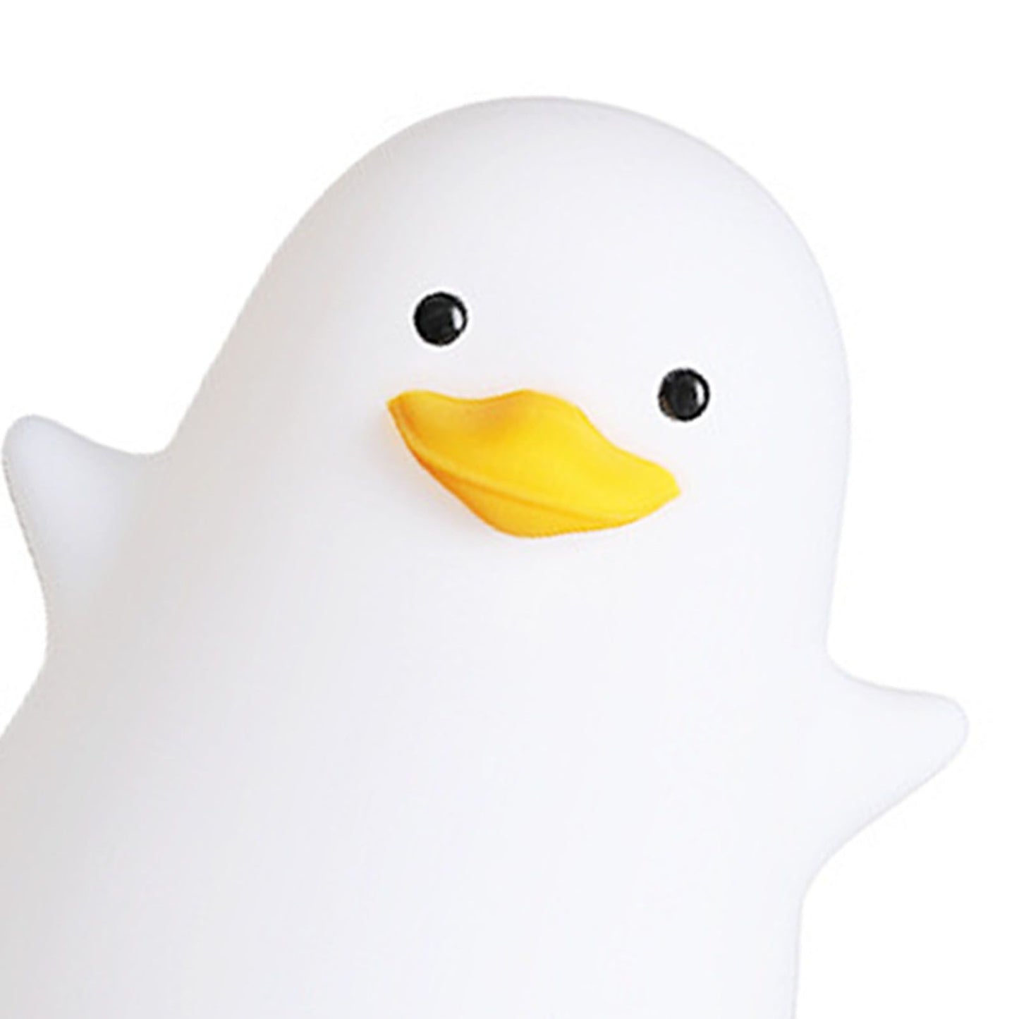 LED Night Light Cute Exquisite Touch Control USB Charging Night Light with Mobile Phone Holder Duck Night Lamp