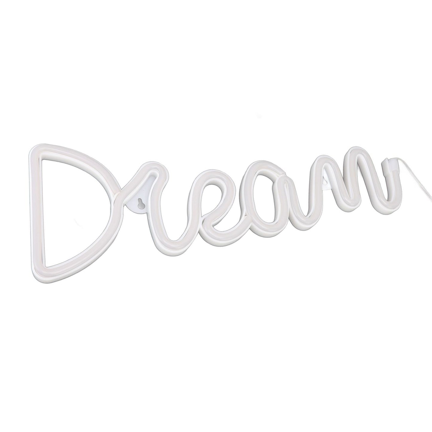 LED Neon Light Dream Battery USB Operated Neon Wall Light for Bedroom Living Room Bar Party Christmas Wedding