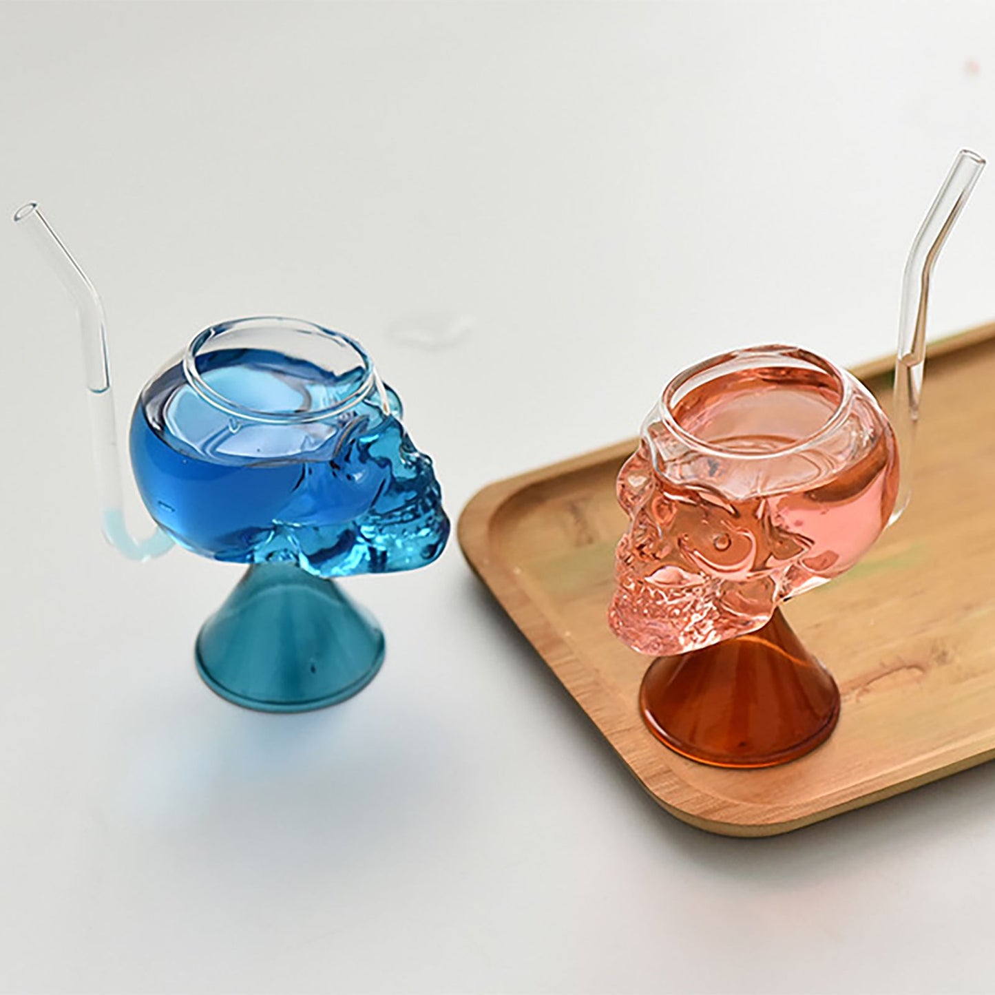 Skull Vampire Glass High Borosilicate Skull Glass Halloween Kitchen Decoration Cup for Fragrant Tea Red Wine