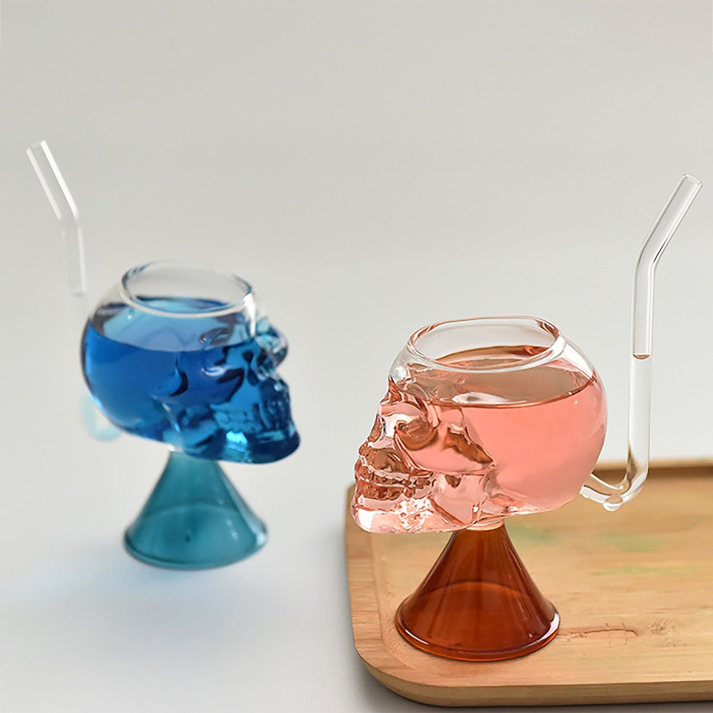 Skull Vampire Glass High Borosilicate Skull Glass Halloween Kitchen Decoration Cup for Fragrant Tea Red Wine