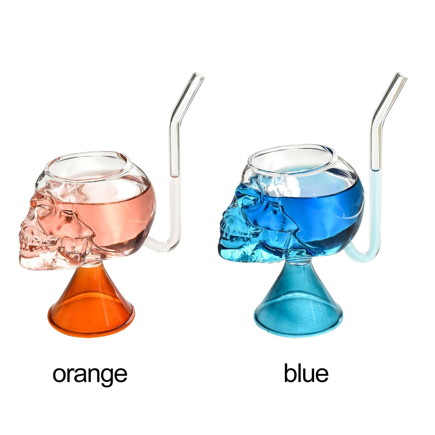 Skull Vampire Glass High Borosilicate Skull Glass Halloween Kitchen Decoration Cup for Fragrant Tea Red Wine