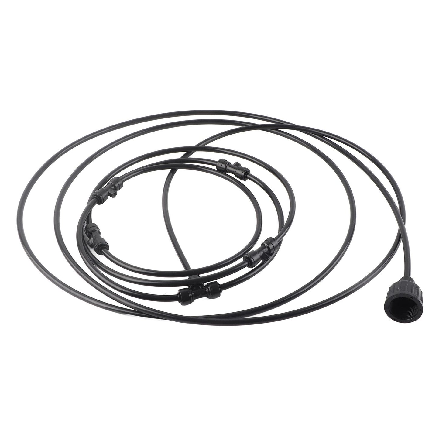 Black Spray Ring Outdoor Cooling Low Pressure Spray Set Spray Ring Fan with Cooling System
