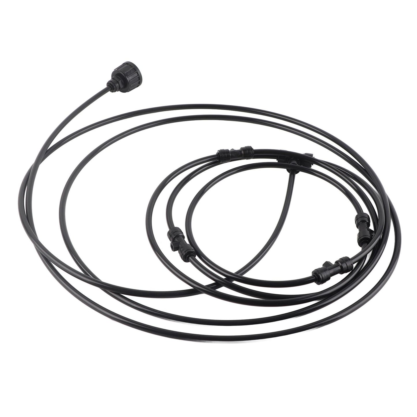 Black Spray Ring Outdoor Cooling Low Pressure Spray Set Spray Ring Fan with Cooling System
