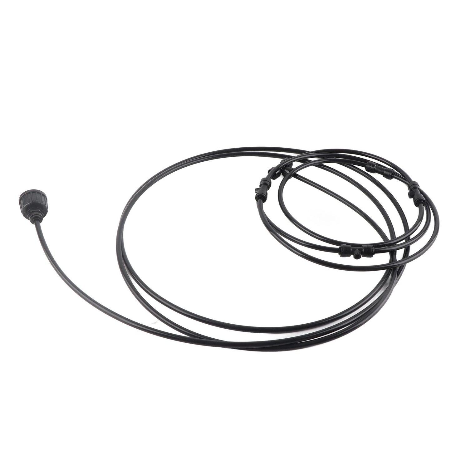 Black Spray Ring Outdoor Cooling Low Pressure Spray Set Spray Ring Fan with Cooling System