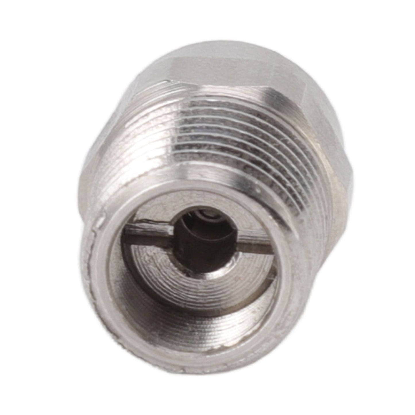 2PCS Misting Nozzle G1/4 Male Thread Flat Head Stainless Steel Atomization Sprayer for Garden Watering