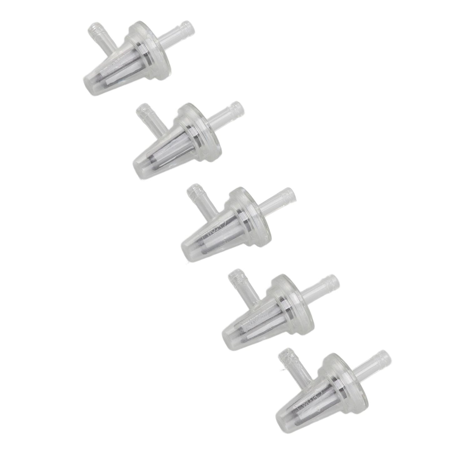 Fuel Filter Kit 90 Degrees Right Angle Inline Fuel Filter for DT100 DT125 DT175 BW350 BW50 BW80 1/4 6mm 7mm