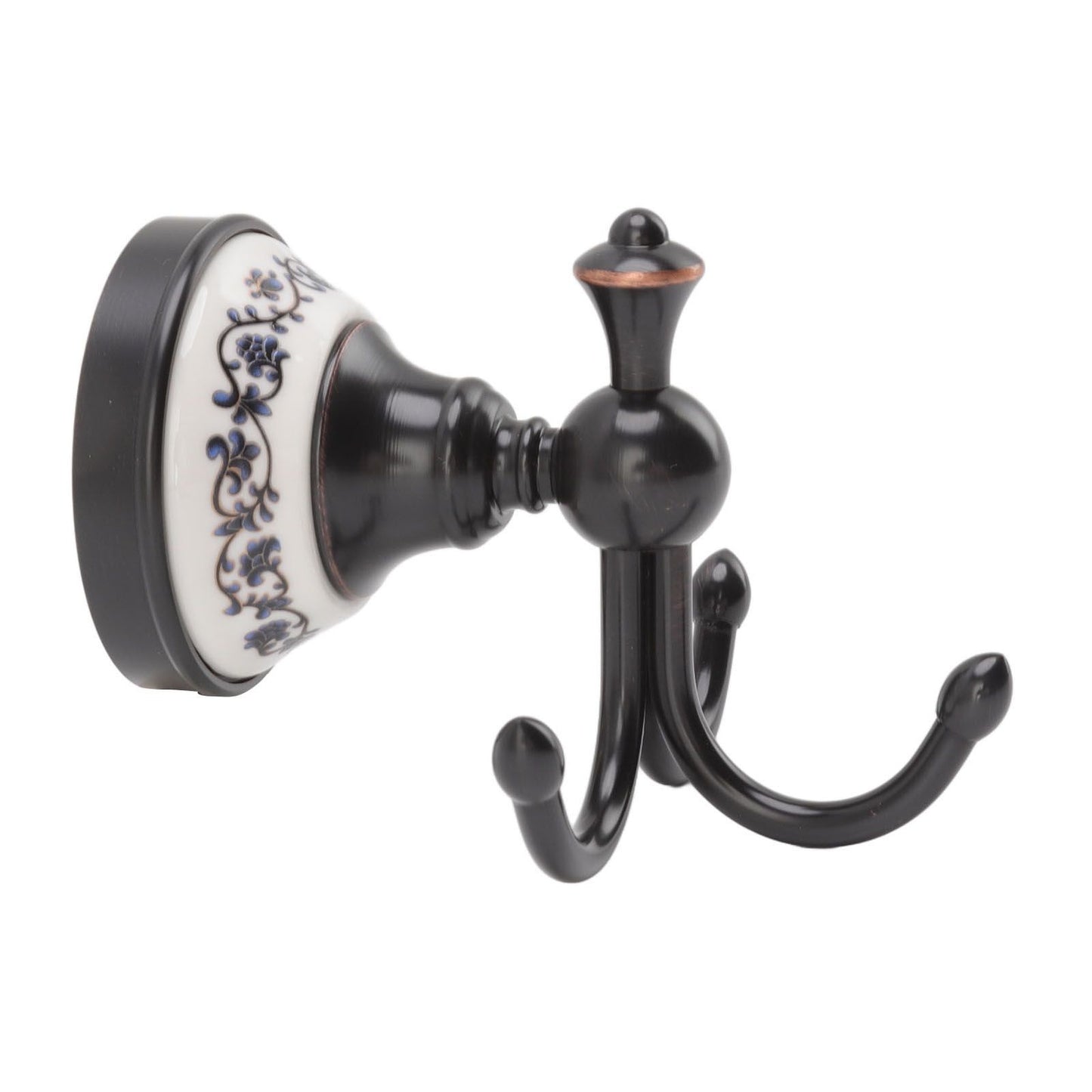 Wall Mounted Coat Hook 3 Prong Retro Look Corrosion Resistance Hanging Towel Hook for Bathroom Bedroom