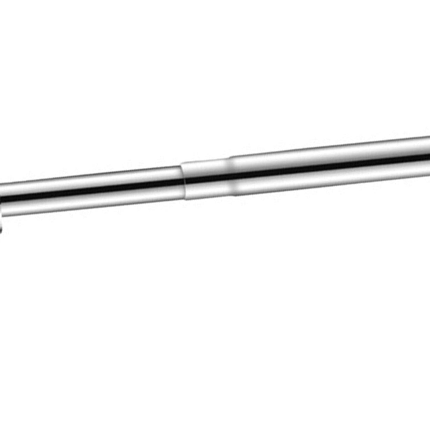Adjustable Closet Rod Stainless Steel Punch Free Retractable Clothes Drying Rod for Bathroom Bedroom Closet 22 Tubes 40‑55cm