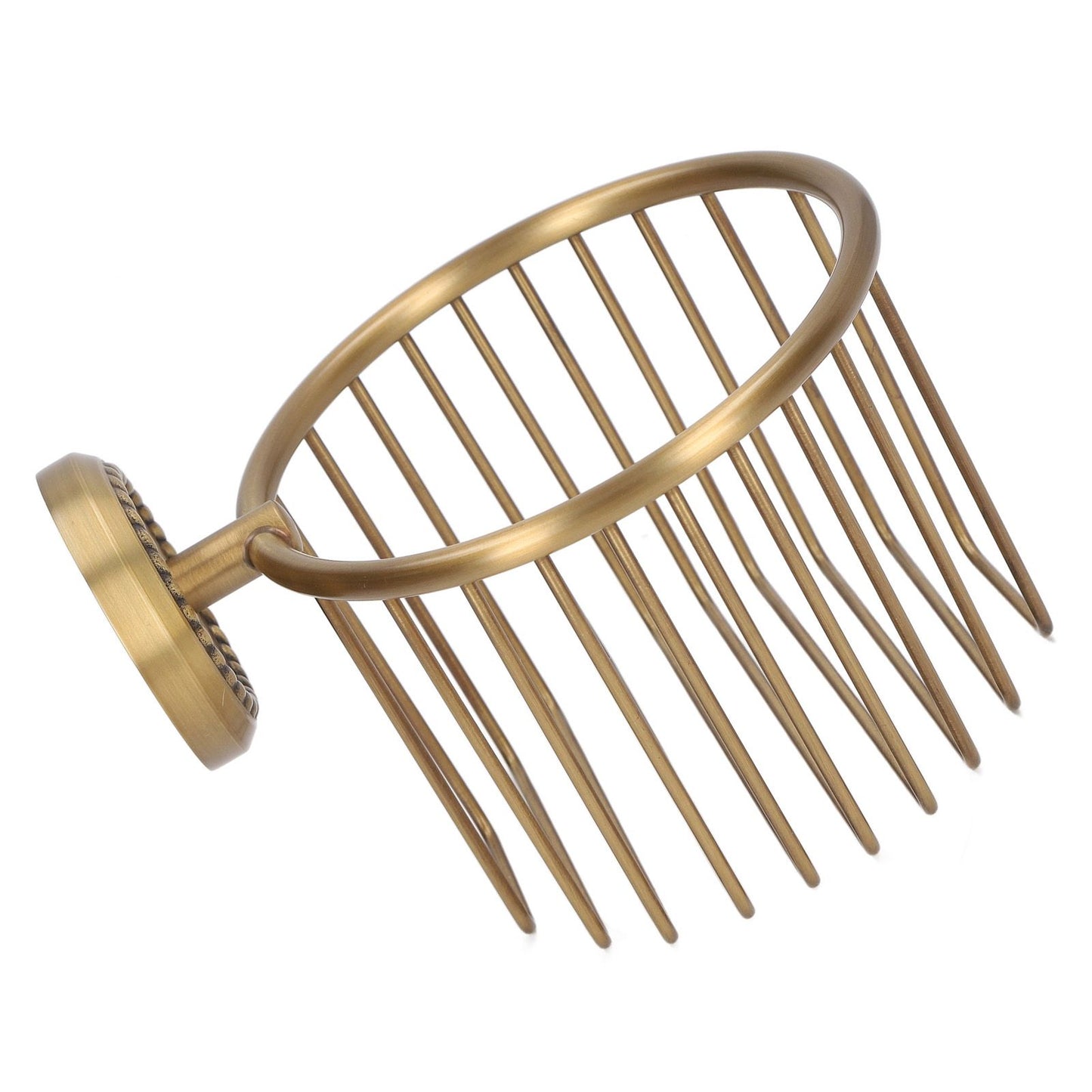 Hollow Out Toilet Paper Holder Antique Rust Proof Wall Mounted Tissue Roll Basket Rack for Bathroom
