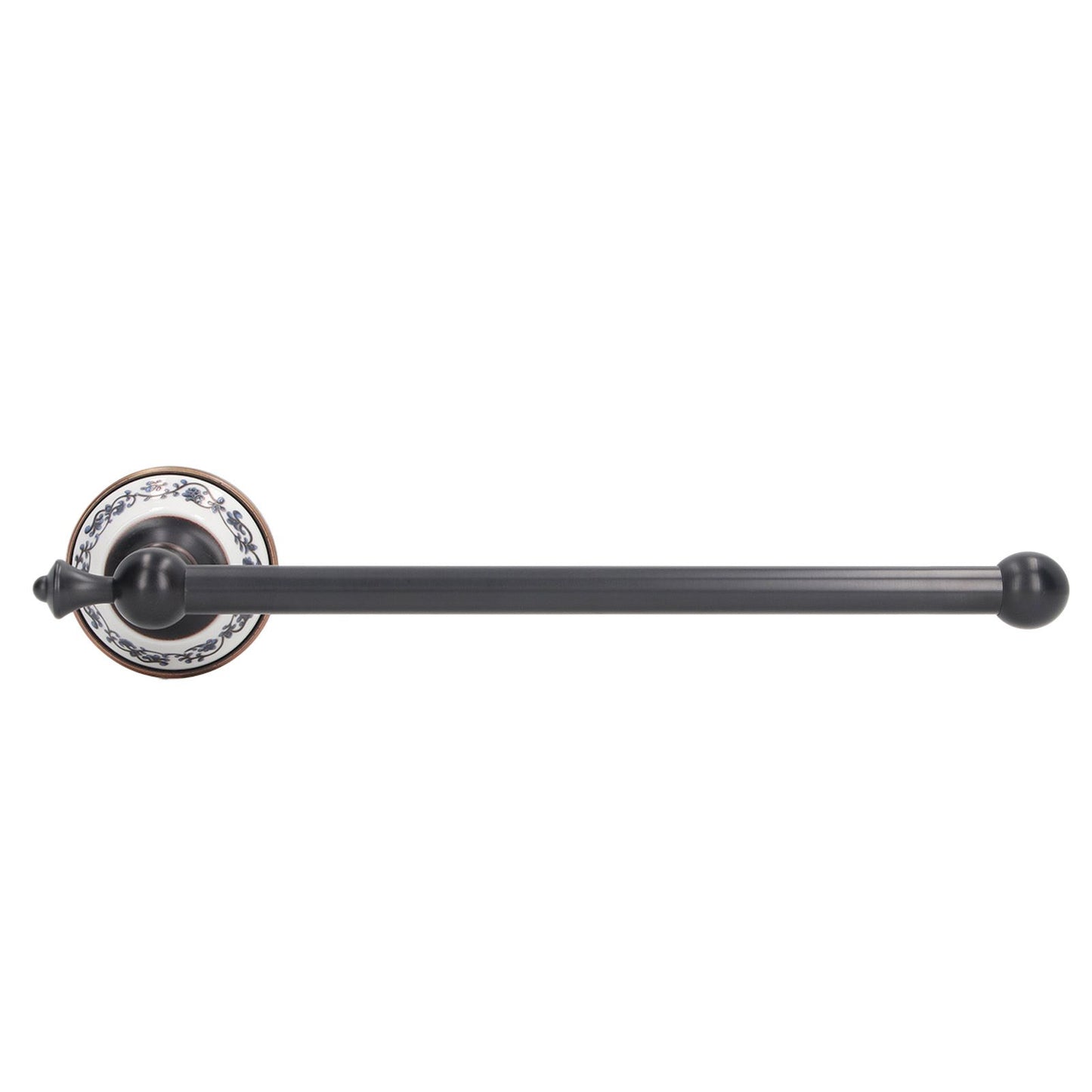Retro Copper Bathroom Towel Bar Single Bath Towel Rack for Kitchen Wall Bathroom Wall