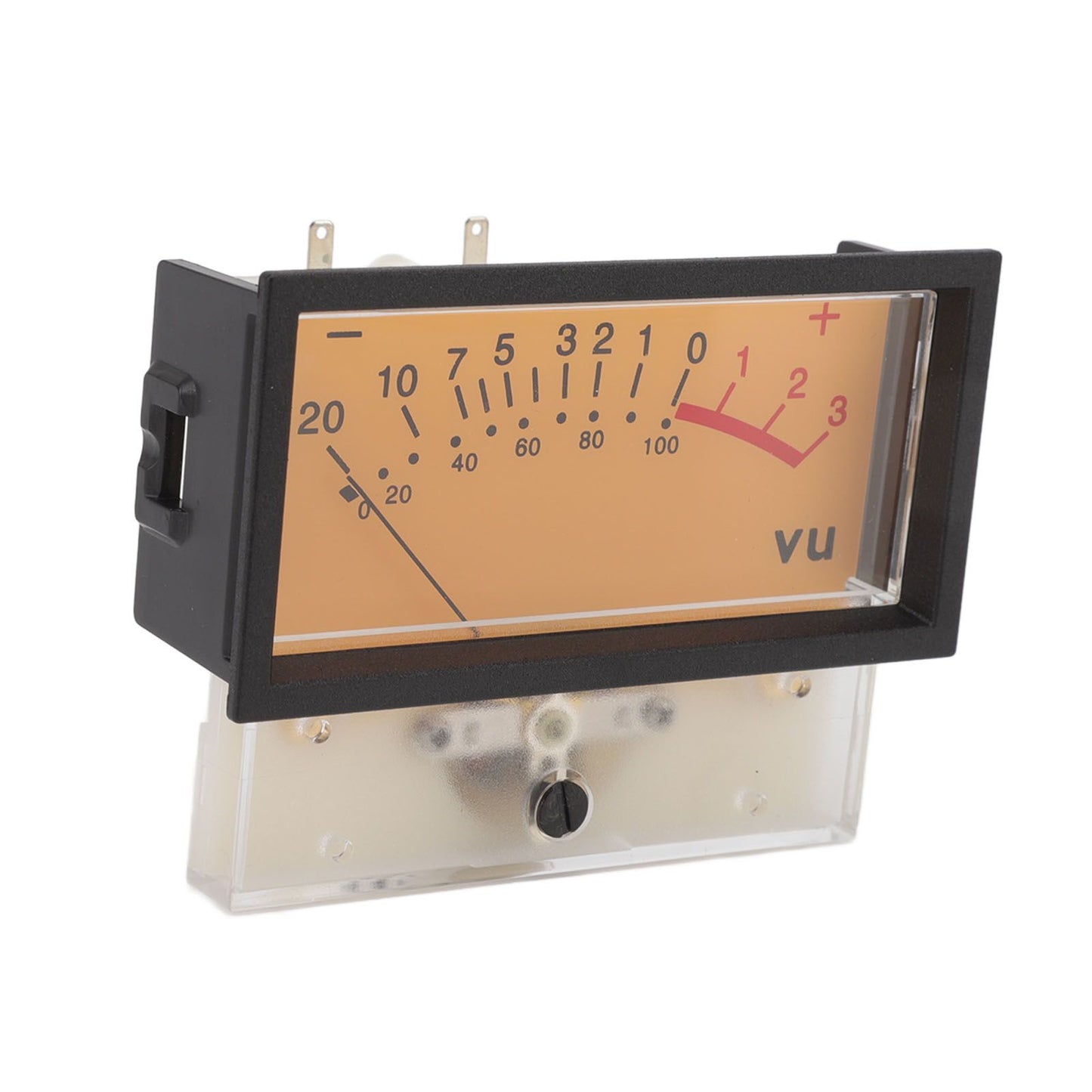 12V High Accuracy VU Meter Header DB Audio Level Header Power Amplifier Level Meter with Backlight 1000UA 50Ω