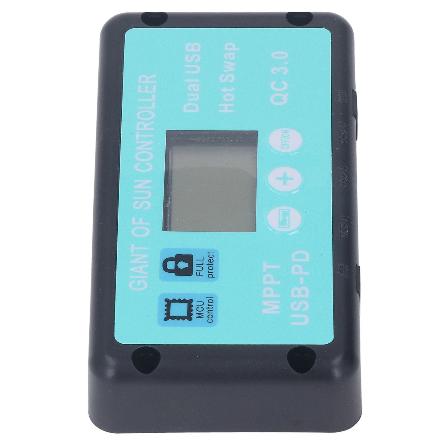 12V 24V MPPT Solar Charge Controller Professional USB PD QC3.0 Solar Panel Regulator with LCD Display for Battey 30A