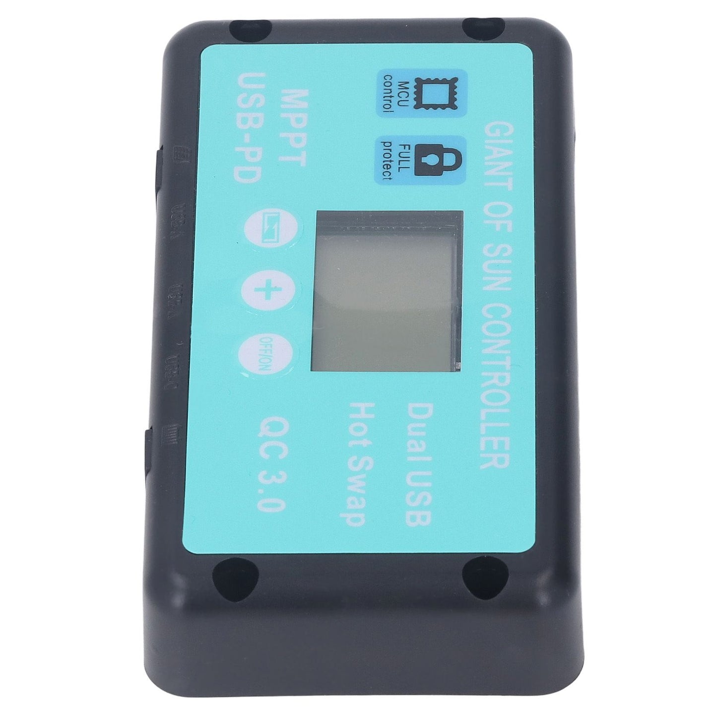 12V 24V MPPT Solar Charge Controller Professional USB PD QC3.0 Solar Panel Regulator with LCD Display for Battey 30A