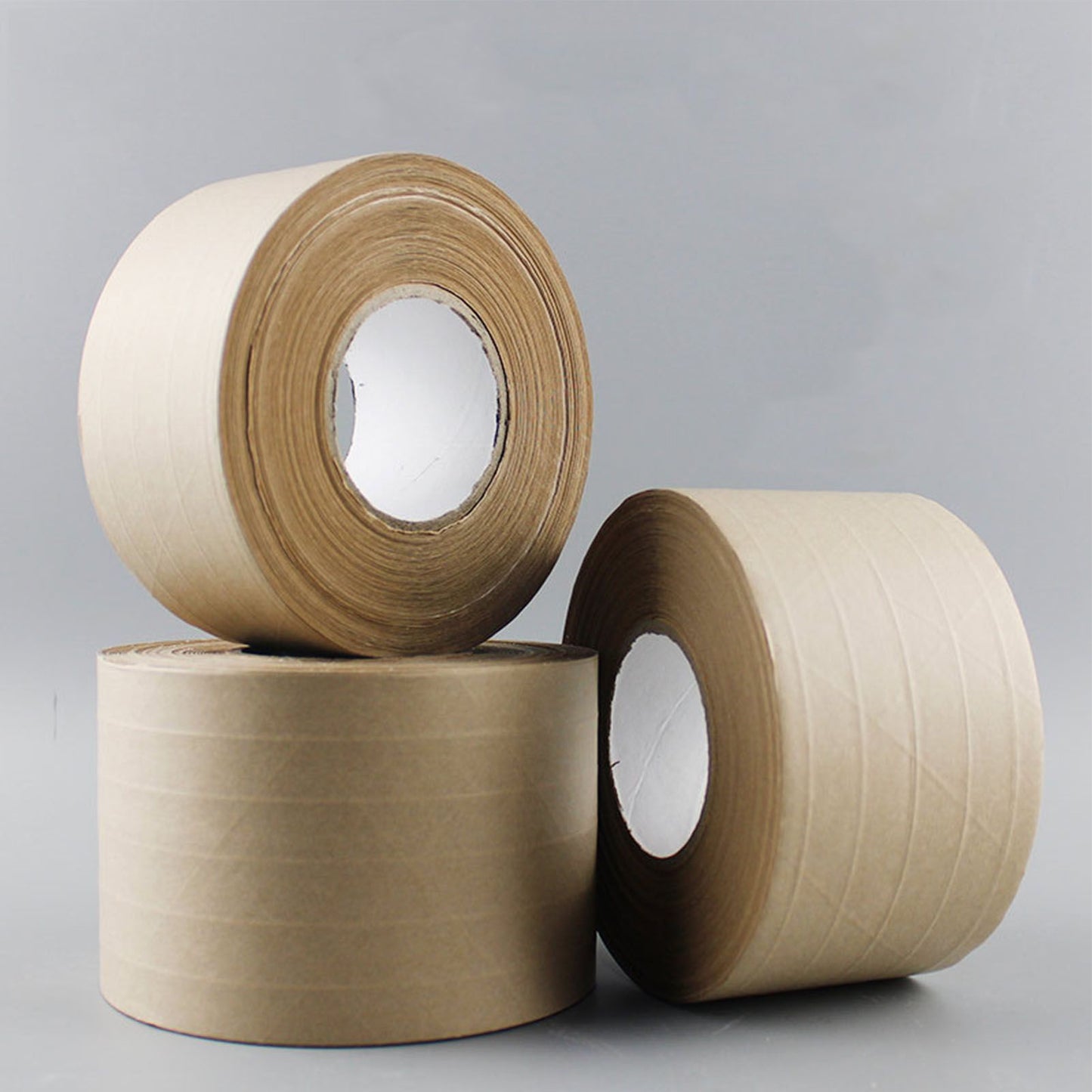 Kraft Paper Tape Environmentally Friendly Writeable Water Activated Kraft Paper Brown Packing Tape for Art Painting