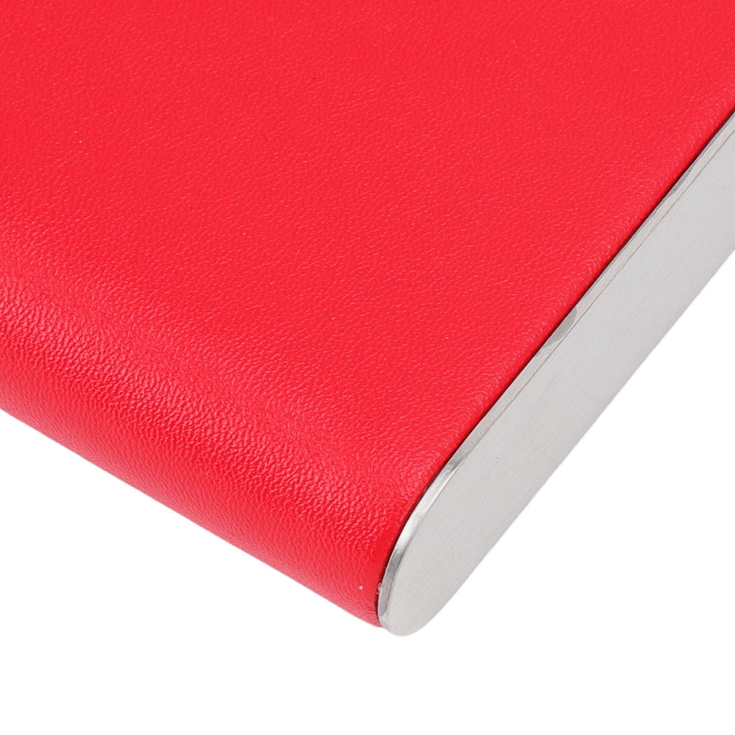 Aluminum Alloy Cigarette Case Box Hold 20pcs Flip for Men Women Smoking Accessories Red