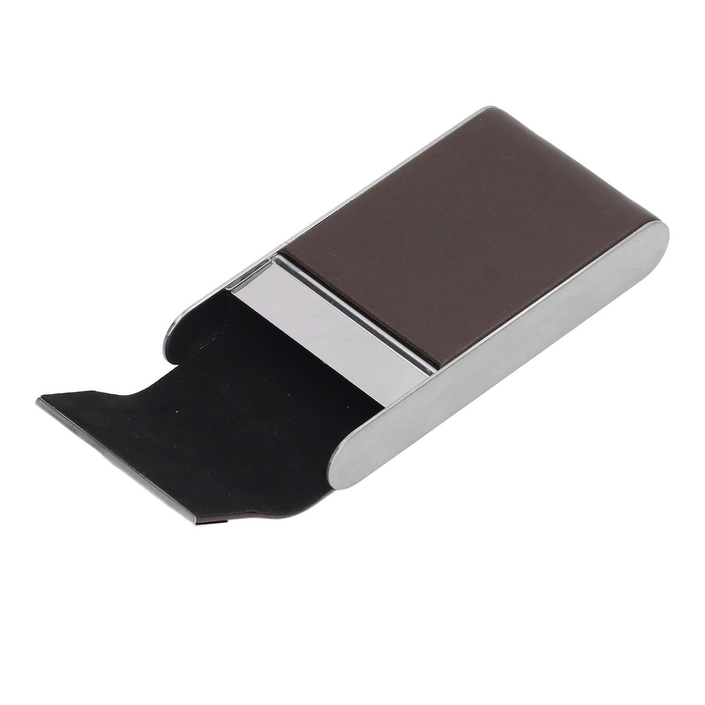 Cigarette Case Stainless Steel Cigarette Container Holder Men Women Portable Cigarette Box Coffee