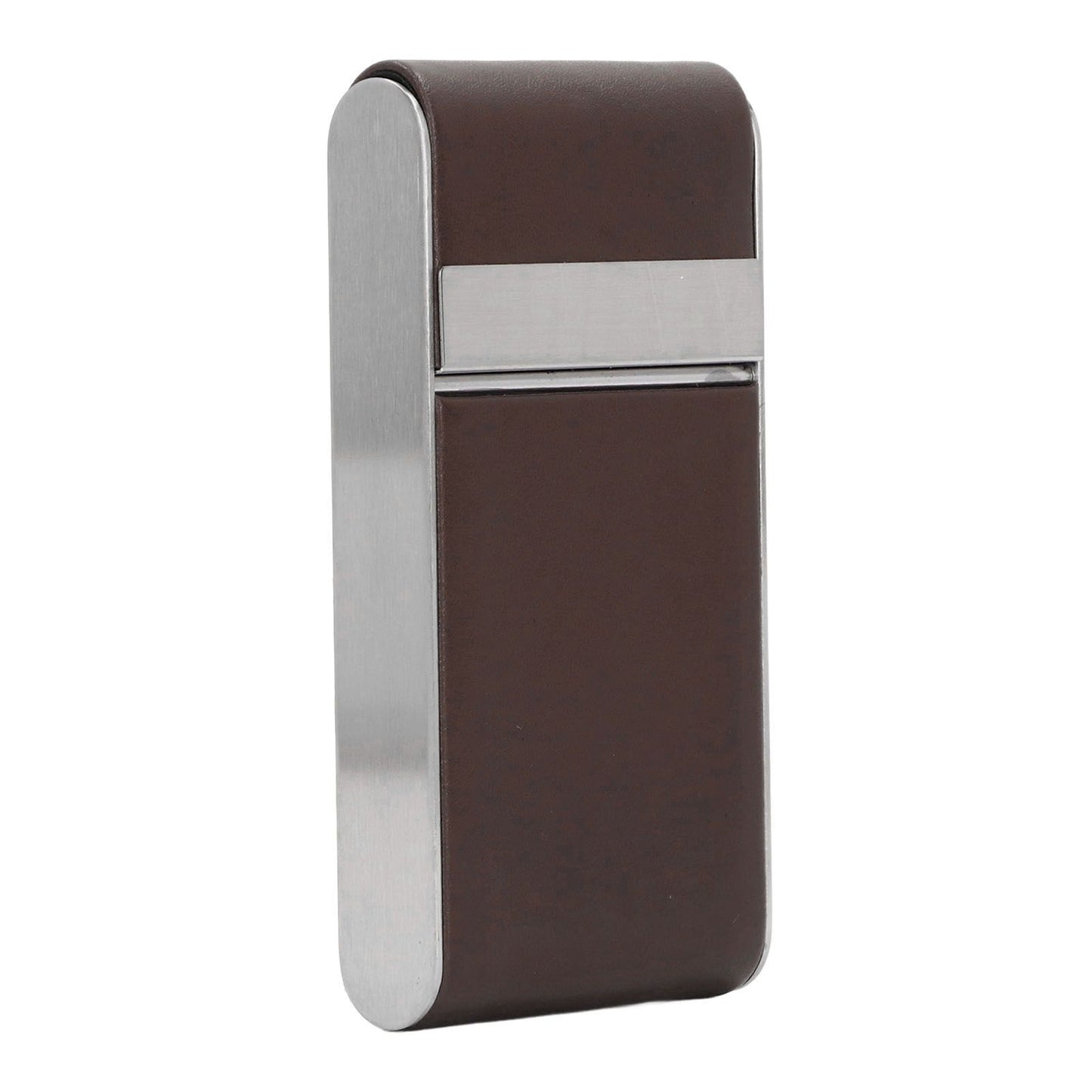Cigarette Case Stainless Steel Cigarette Container Holder Men Women Portable Cigarette Box Coffee