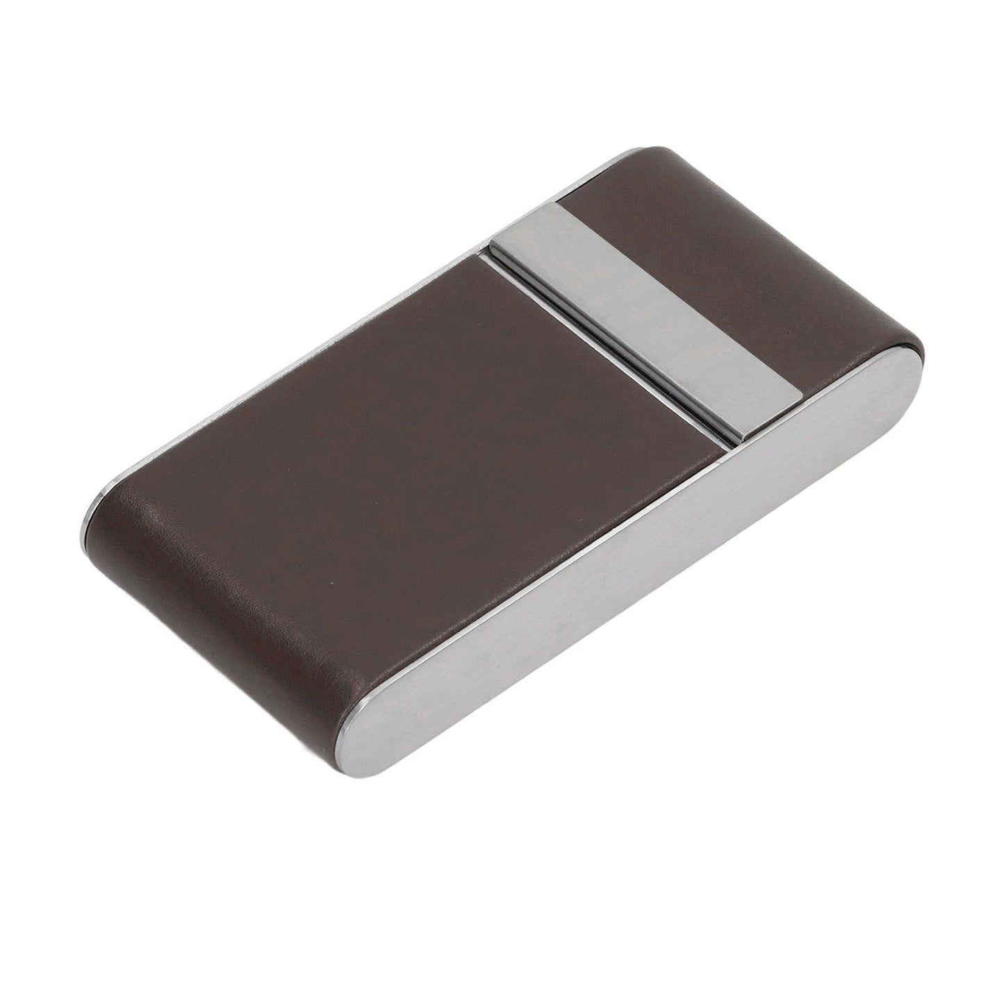 Cigarette Case Stainless Steel Cigarette Container Holder Men Women Portable Cigarette Box Coffee