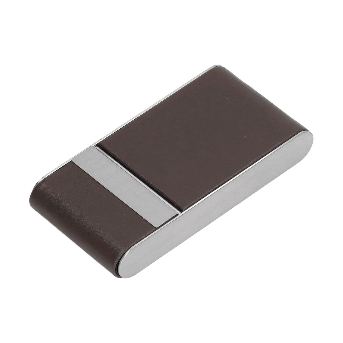 Cigarette Case Stainless Steel Cigarette Container Holder Men Women Portable Cigarette Box Coffee