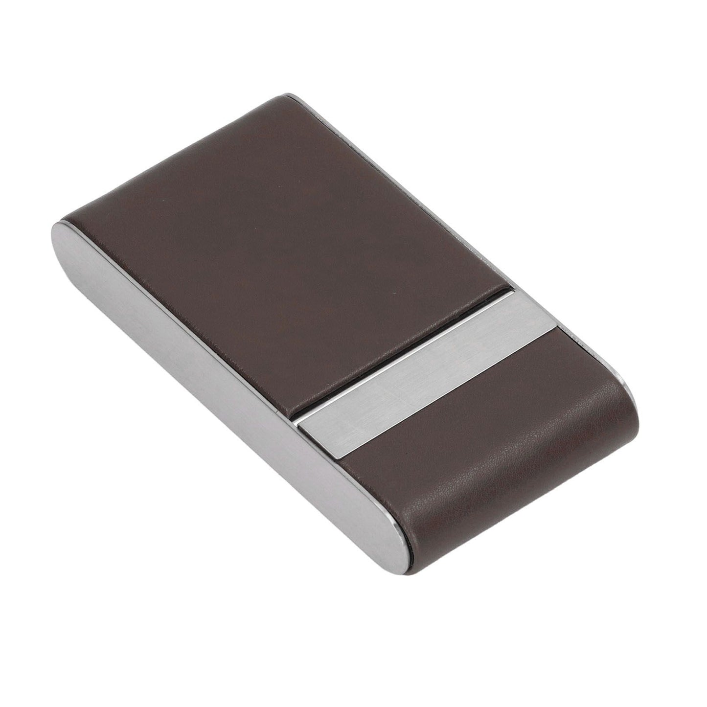 Cigarette Case Stainless Steel Cigarette Container Holder Men Women Portable Cigarette Box Coffee