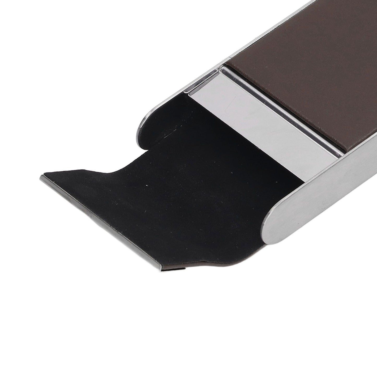 Cigarette Case Stainless Steel Cigarette Container Holder Men Women Portable Cigarette Box Coffee