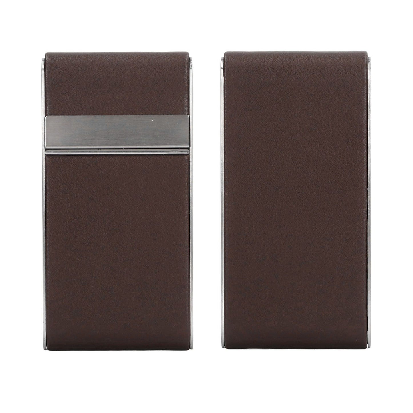 Cigarette Case Stainless Steel Cigarette Container Holder Men Women Portable Cigarette Box Coffee