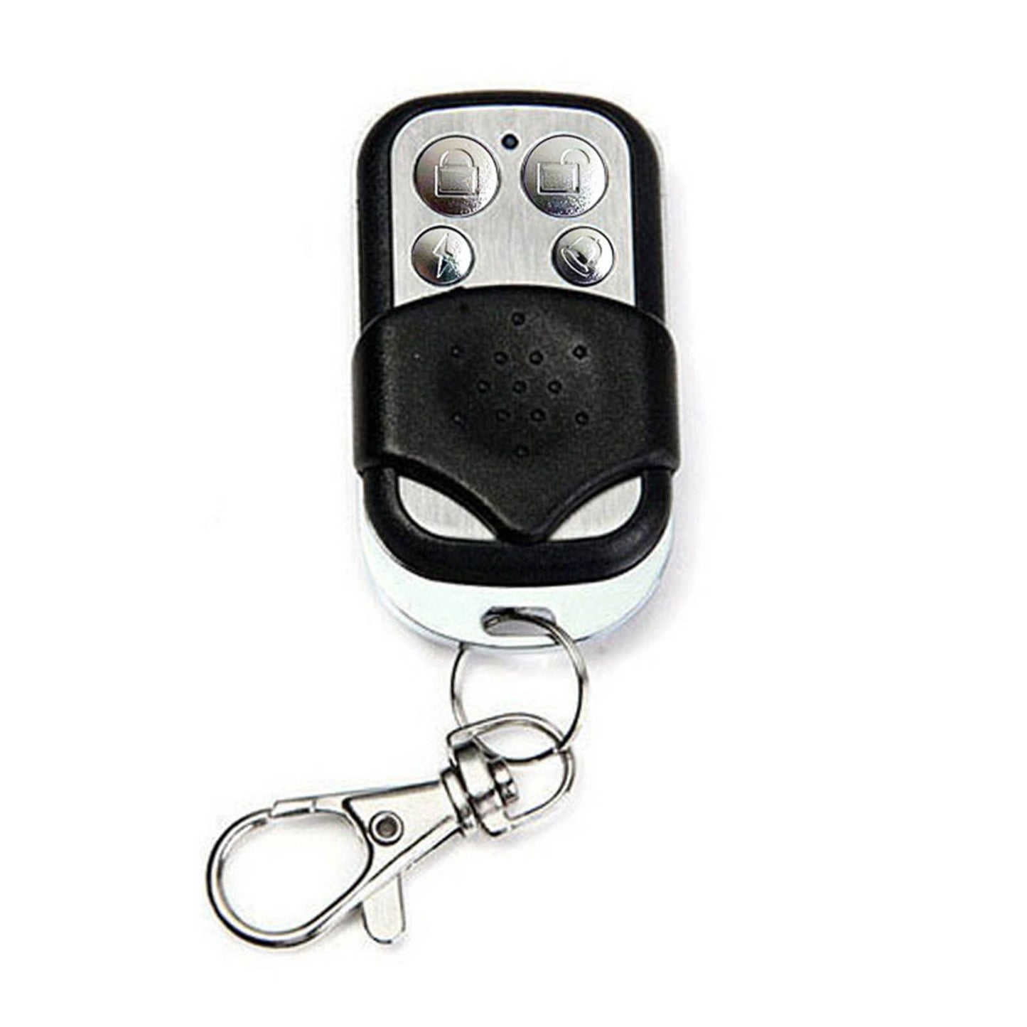 433MHz Wireless Remote Control Switch Cloning Key Fob Doorbells With Keychain for Home Garage Blue 27A 12V 4 Keys