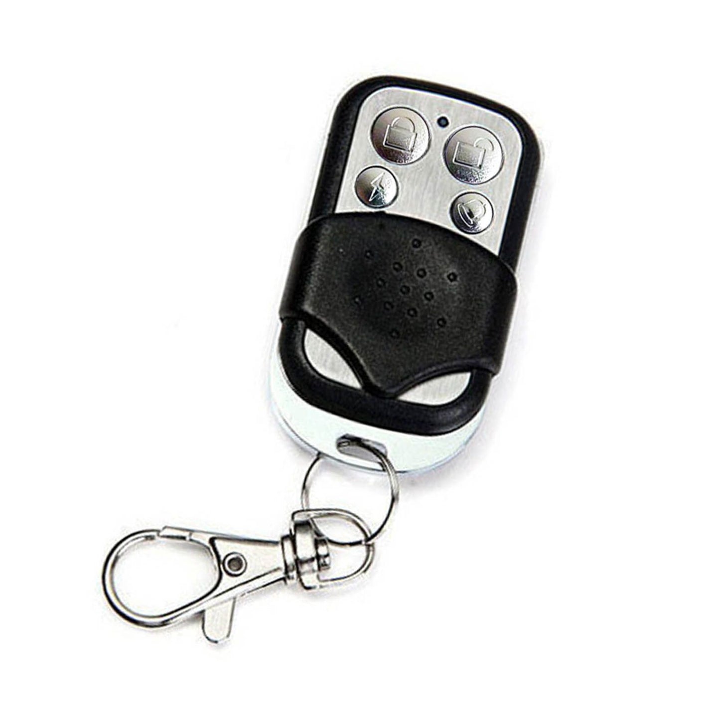 433MHz Wireless Remote Control Switch Cloning Key Fob Doorbells With Keychain for Home Garage Blue 27A 12V 4 Keys