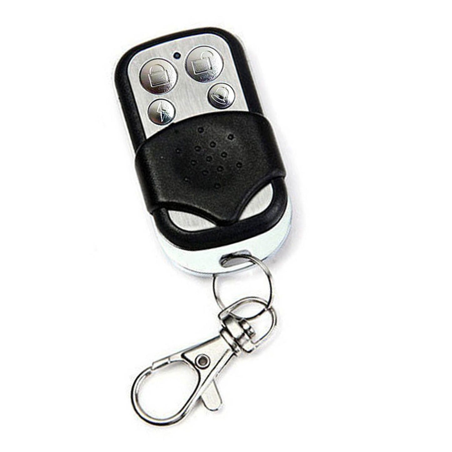 433MHz Wireless Remote Control Switch Cloning Key Fob Doorbells With Keychain for Home Garage Blue 27A 12V 4 Keys