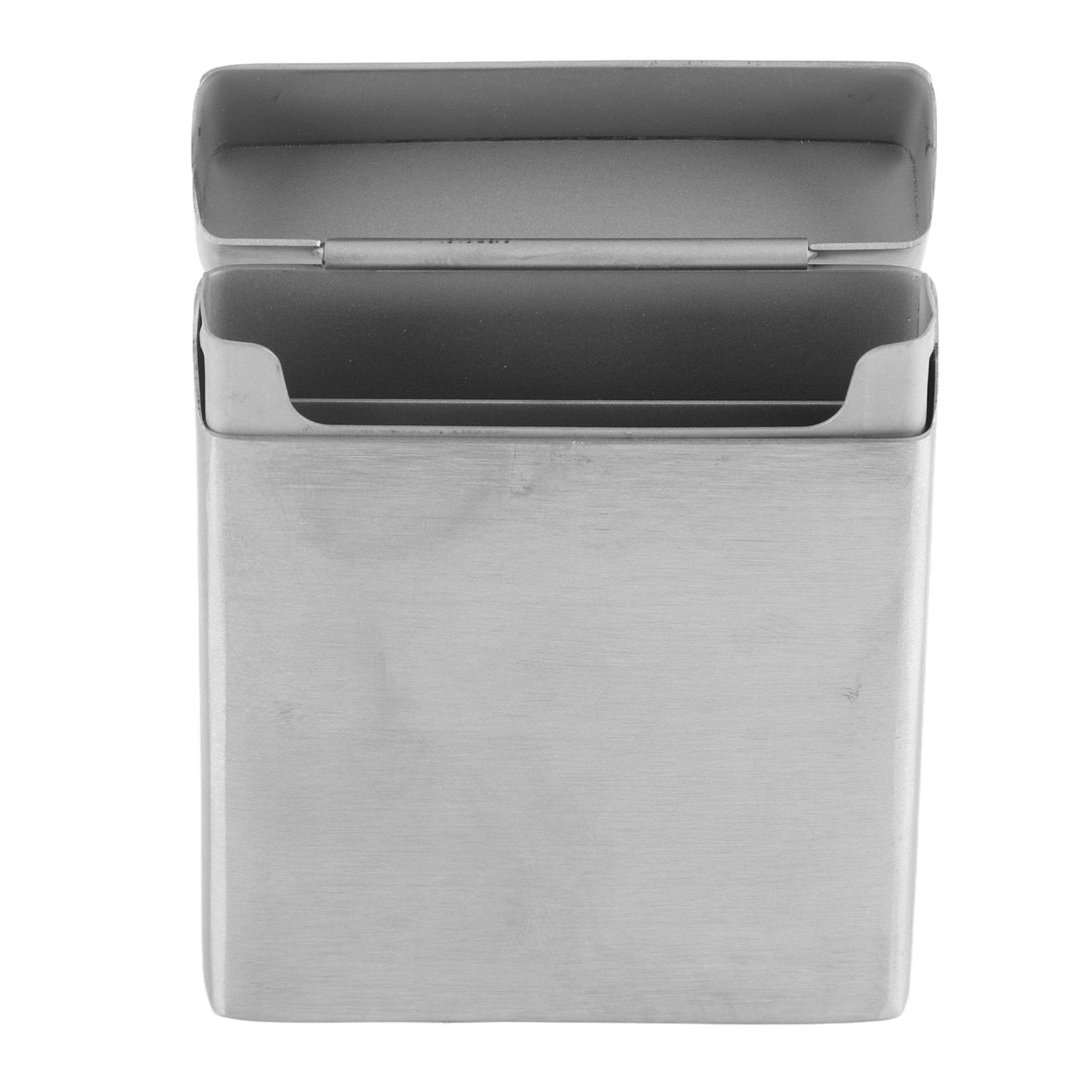 Cigarette Holder Case Stainless Steel Large Capacity Small Portable Cigarette Case for 20 Cigarettes