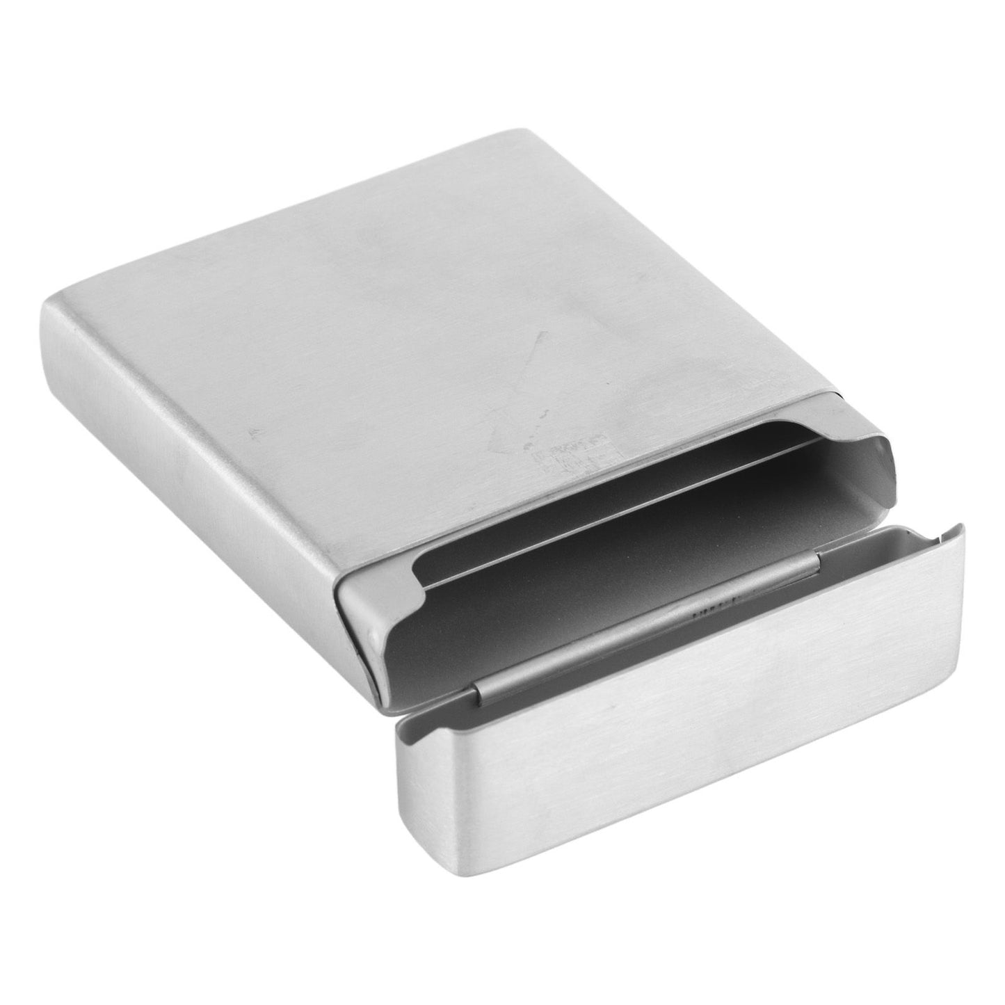 Cigarette Holder Case Stainless Steel Large Capacity Small Portable Cigarette Case for 20 Cigarettes