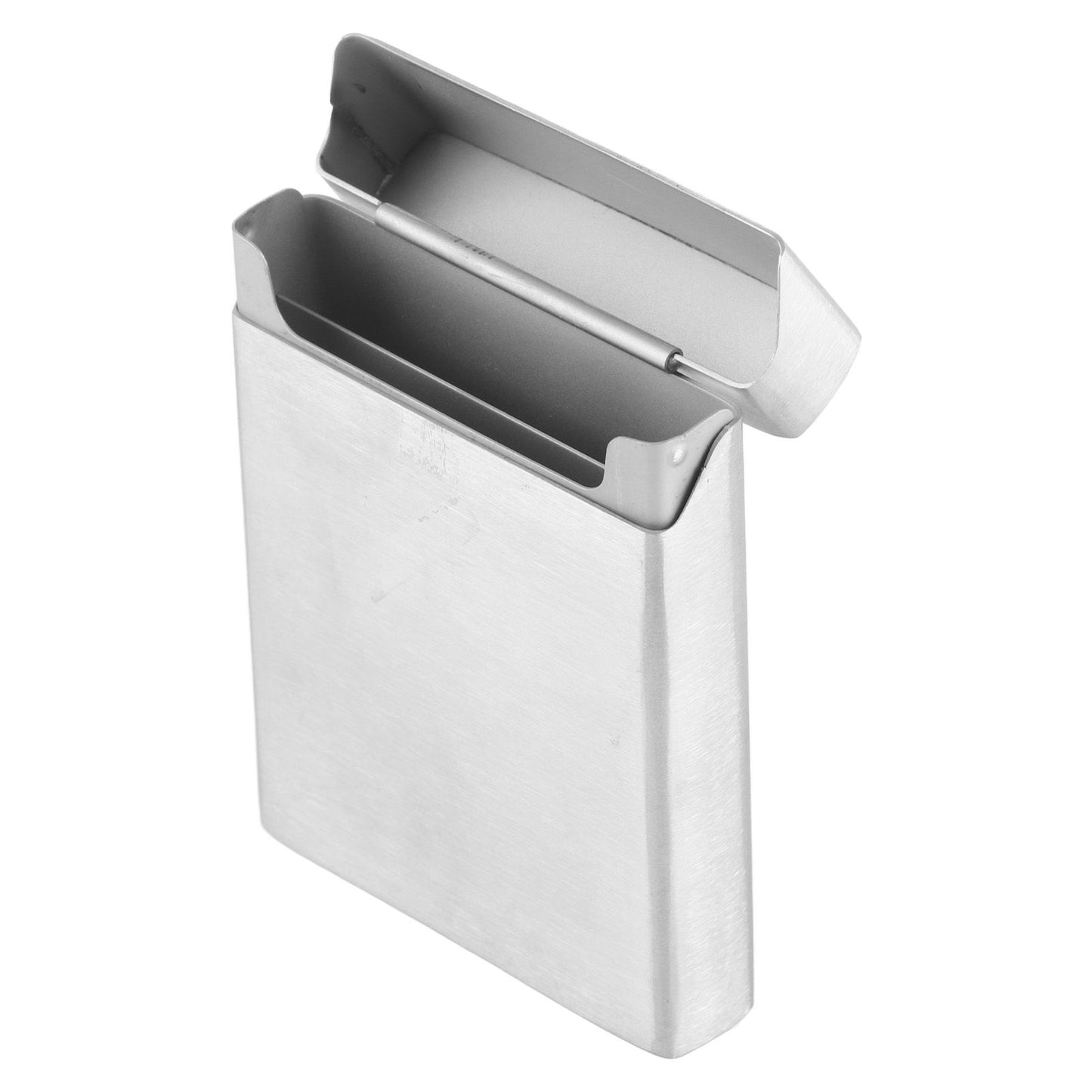 Cigarette Holder Case Stainless Steel Large Capacity Small Portable Cigarette Case for 20 Cigarettes