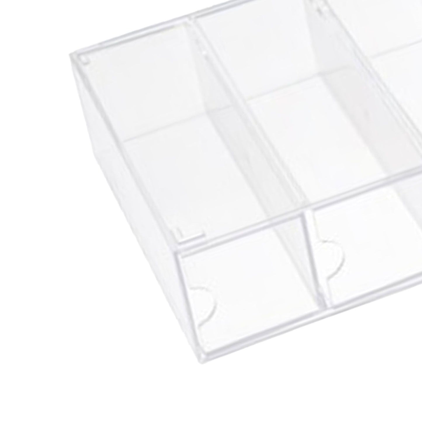 4 Drawers Eyeglass Storage Organizer Box Clear Acrylic Stackable Sunglasses Display Holder Organizer for Makeup Office Items