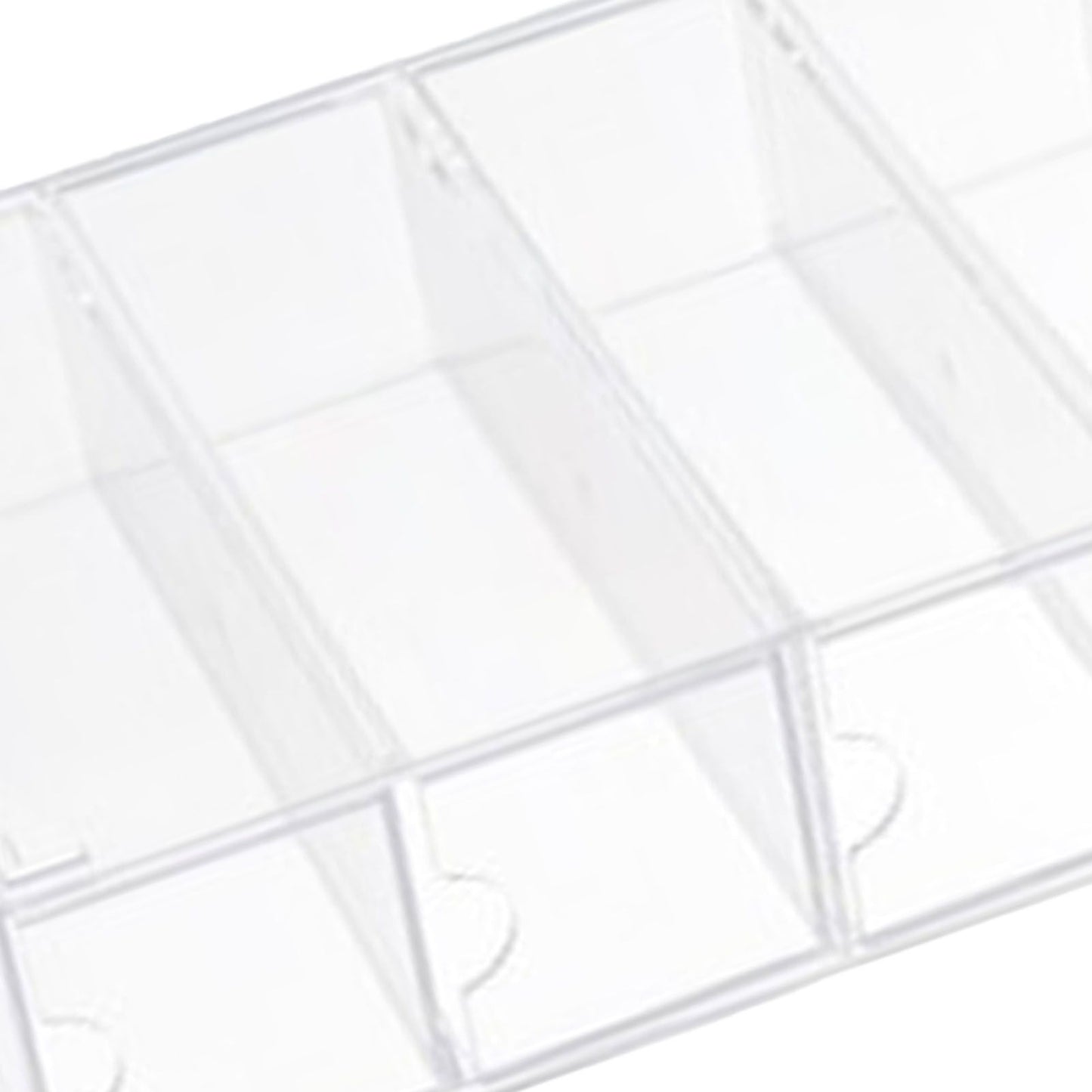 4 Drawers Eyeglass Storage Organizer Box Clear Acrylic Stackable Sunglasses Display Holder Organizer for Makeup Office Items