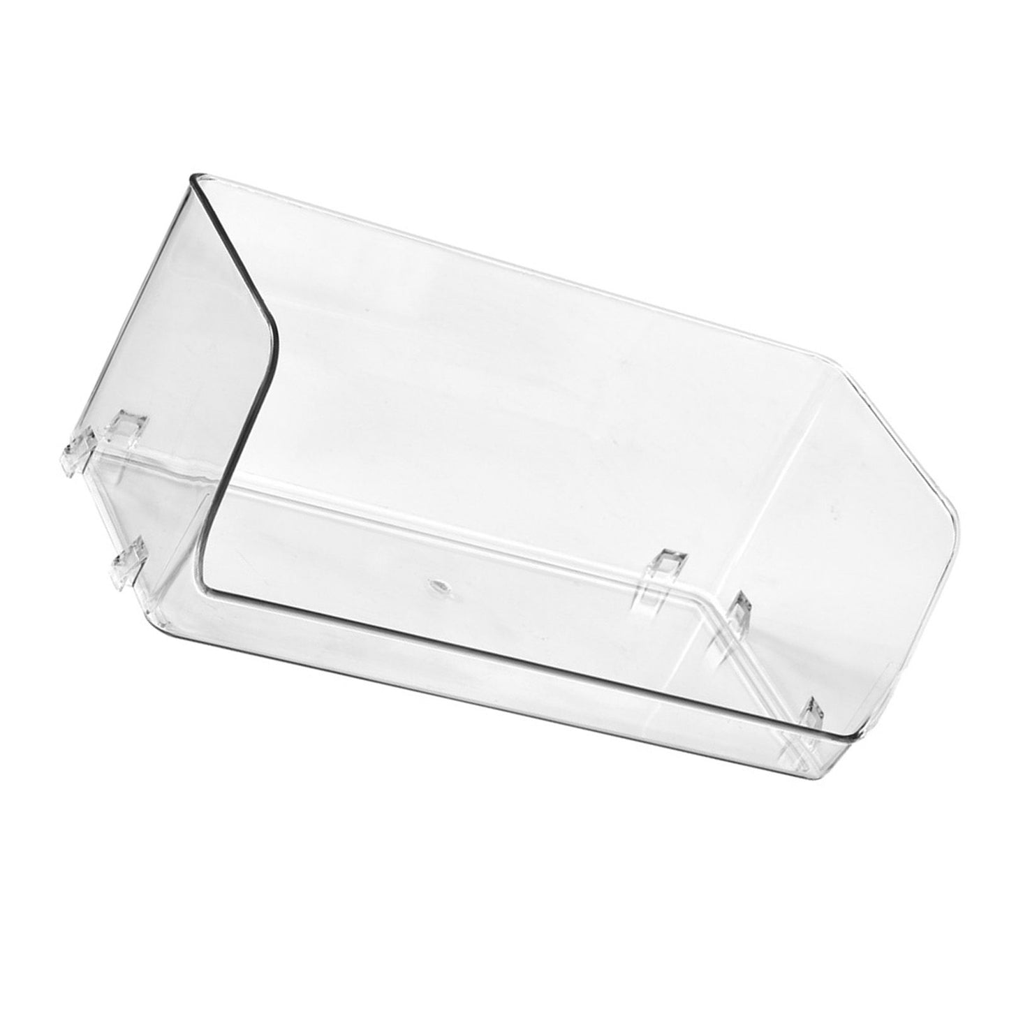Cosmetic Display Case Multifunction Stackable Plastic Transparent Makeup Organizer for Home 32x15x12.8cm/12.6x5.9x5.3in
