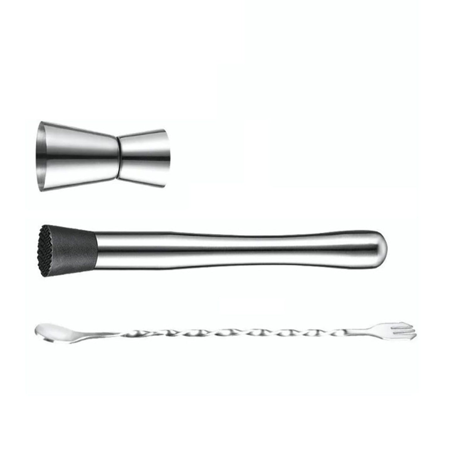 Stainless Steel Crushed Popsicle Mixing Stick Fruit Muddle Pestle Wine Supplies for Barware Tool