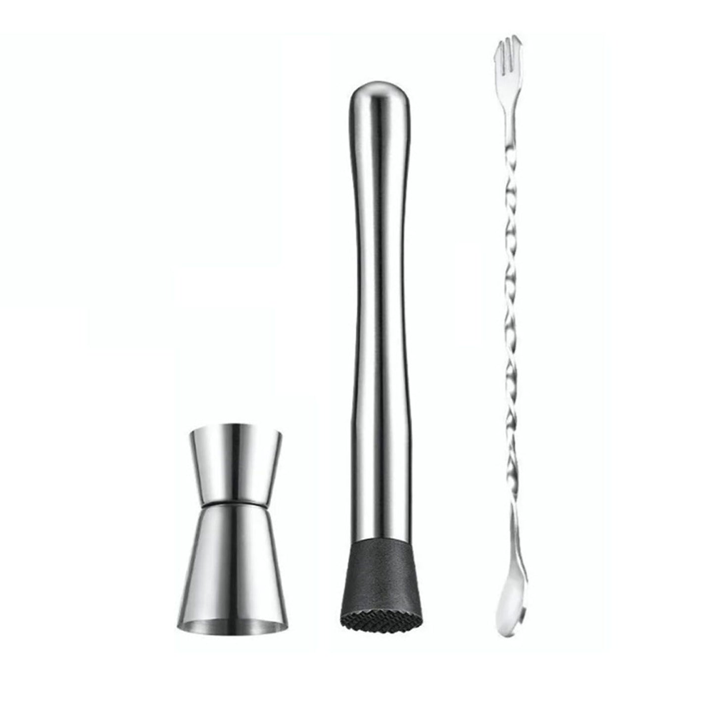 Stainless Steel Crushed Popsicle Mixing Stick Fruit Muddle Pestle Wine Supplies for Barware Tool