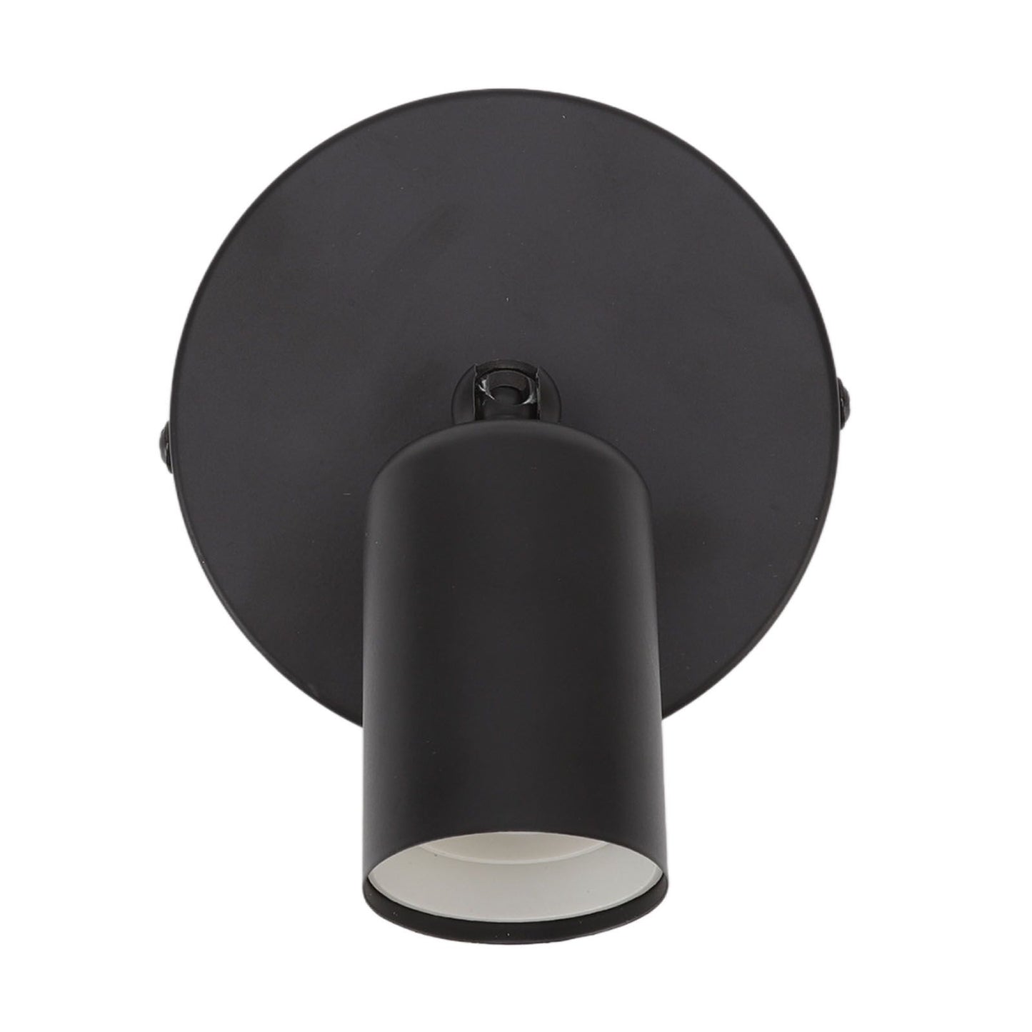 E26 E27 Wall Lamp Holder Modern Simple Wall Lamp Base for Bedroom Living Room Showcase 85‑265V Black