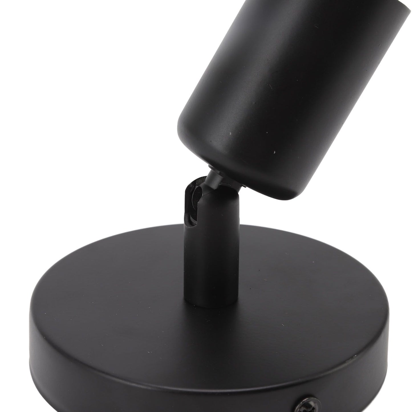 E26 E27 Wall Lamp Holder Modern Simple Wall Lamp Base for Bedroom Living Room Showcase 85‑265V Black