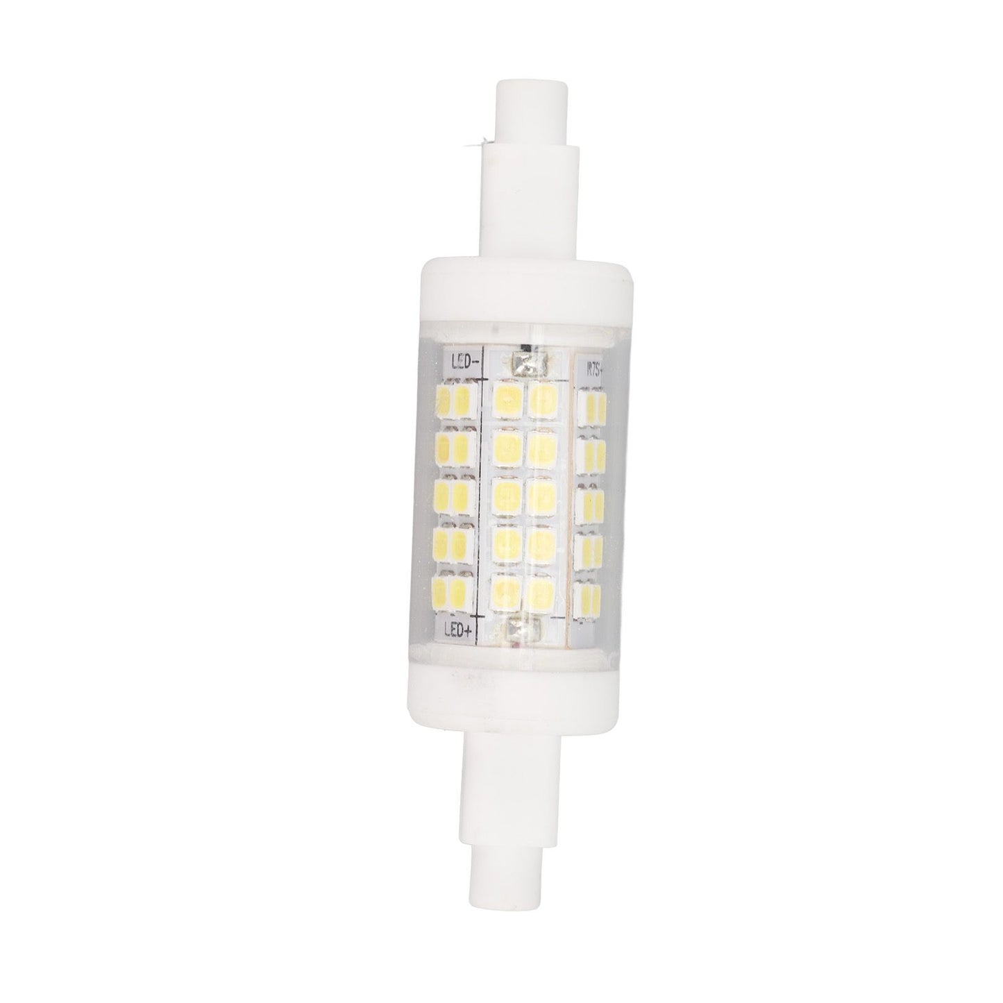 R7s LED Bulb 80mm 5W Double End Floodlight with 60LED 6000K White Light Corn Lighting for Replacement 220V