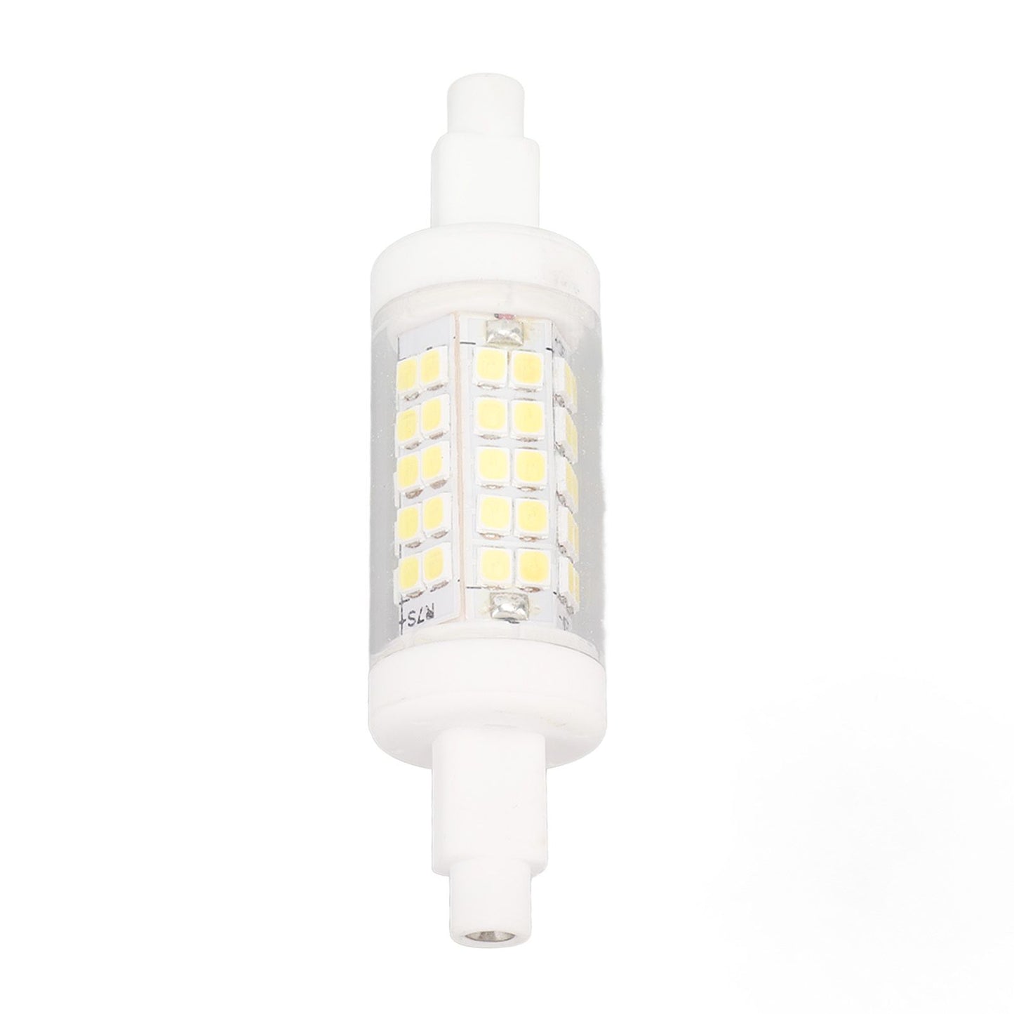 R7s LED Bulb 80mm 5W Double End Floodlight with 60LED 6000K White Light Corn Lighting for Replacement 220V