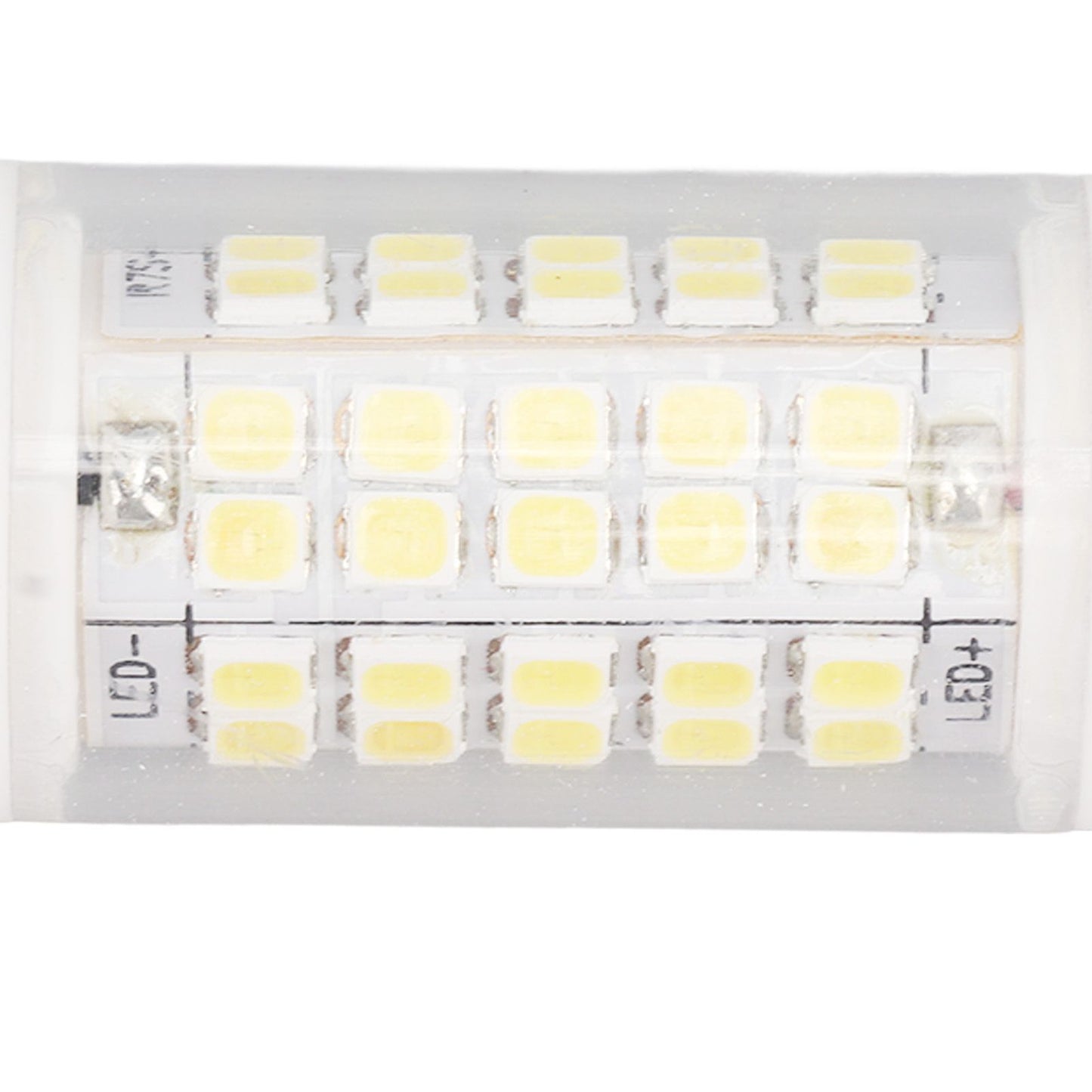 R7s LED Bulb 80mm 5W Double End Floodlight with 60LED 6000K White Light Corn Lighting for Replacement 220V