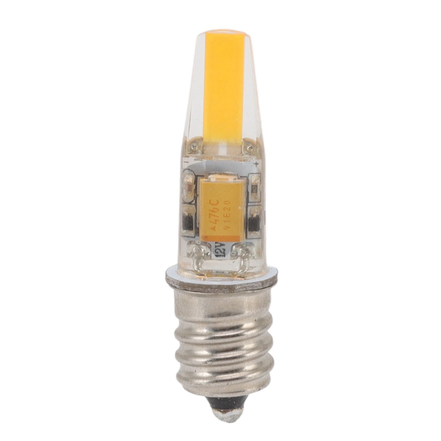 2pcs 2W 12V E12 LED Bulb Energy Saving Power Saving Candelabra Bulb Warm Light Light Bulb