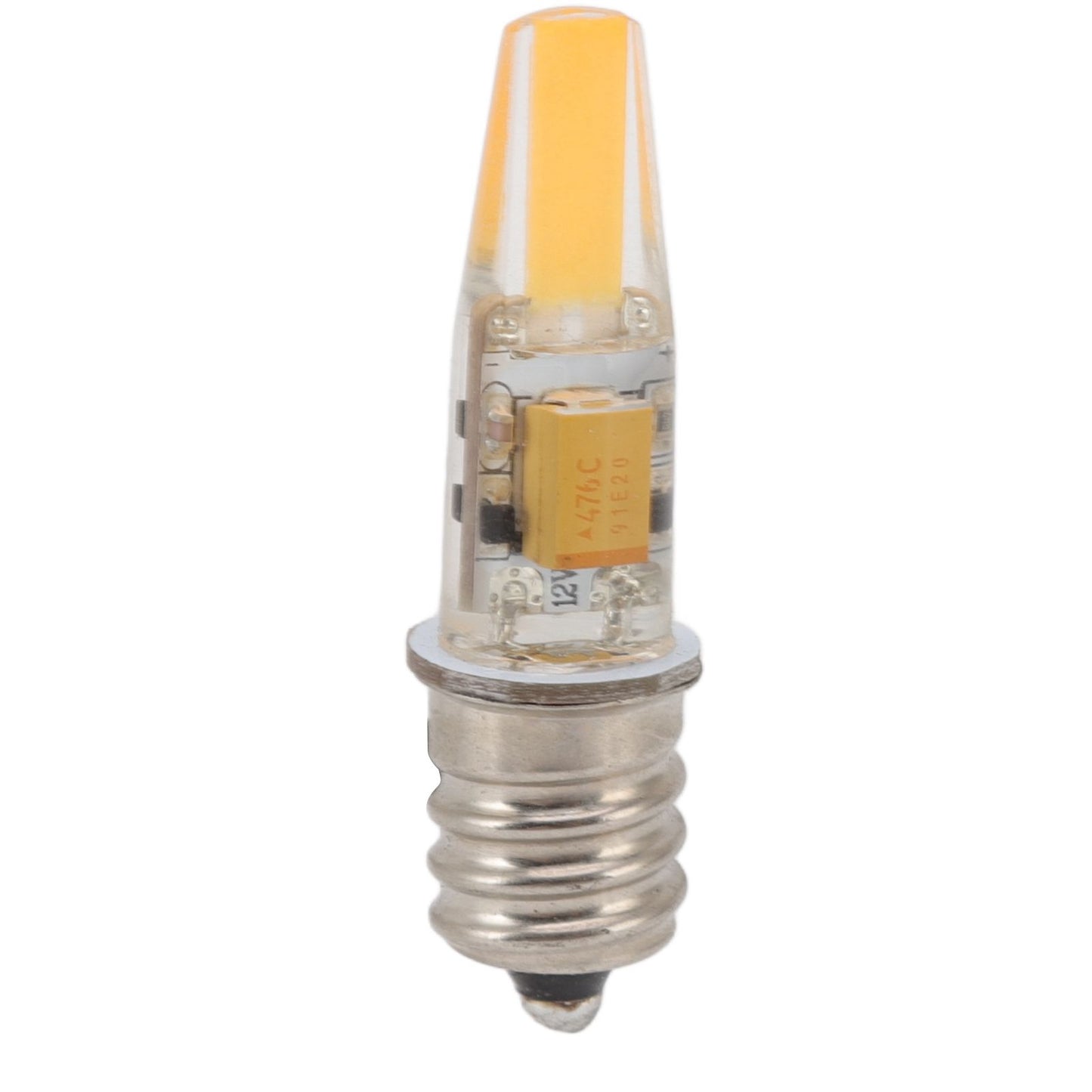 2pcs 2W 12V E12 LED Bulb Energy Saving Power Saving Candelabra Bulb Warm Light Light Bulb