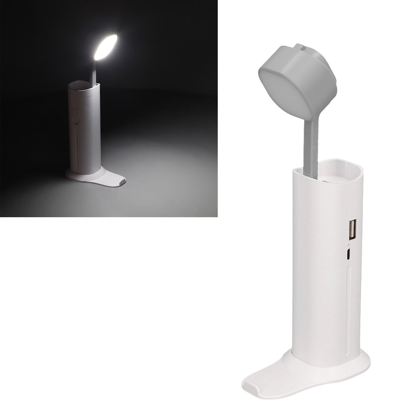 Desk Lamp Portable Eye Protection Mini Flashlight Reading Desk Light with USB Charging for Bedroom Outdoor 4500 MAh