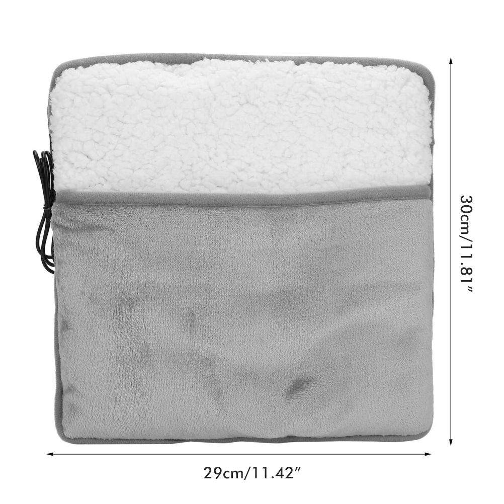 Winter USB Foot Warmer Built In Heater Fast Heating Safe Start Warm Foot Cover Feet Heating Pad Warmer Massager Washable