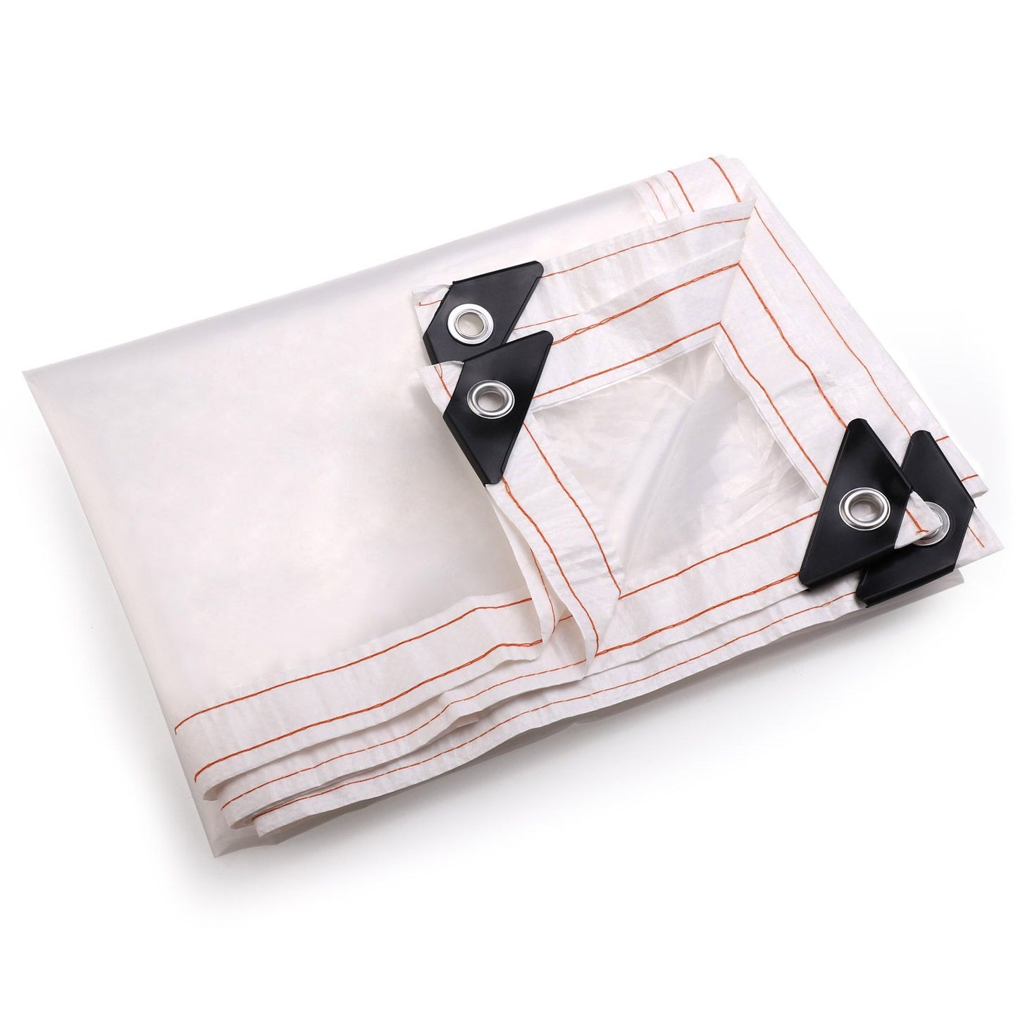 Transparent Rain Tarp Thickened PE Garden Plants Rain Shelter Cover for Courtyard Balcony
