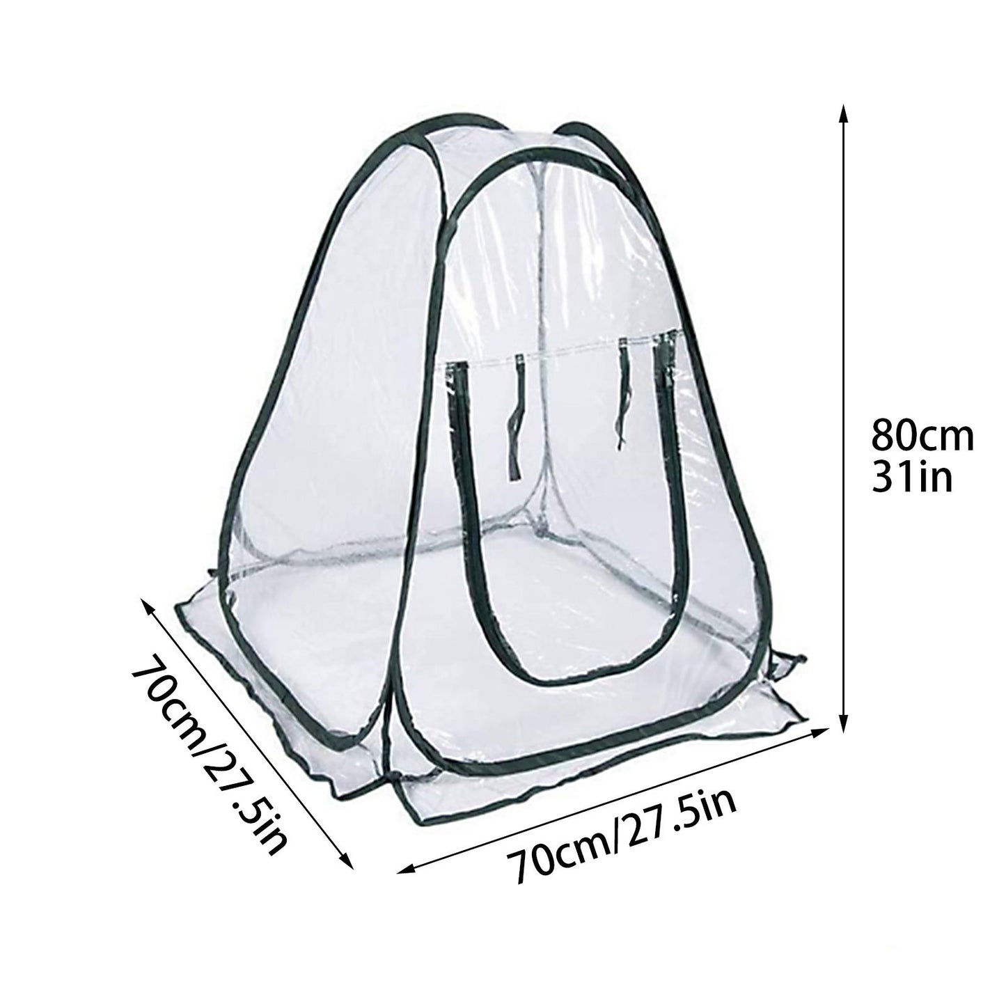 Foldable Portable Mini Home Garden Greenhouse Succulent Flower Warm Cover Windproof Rainproof Greenhouse