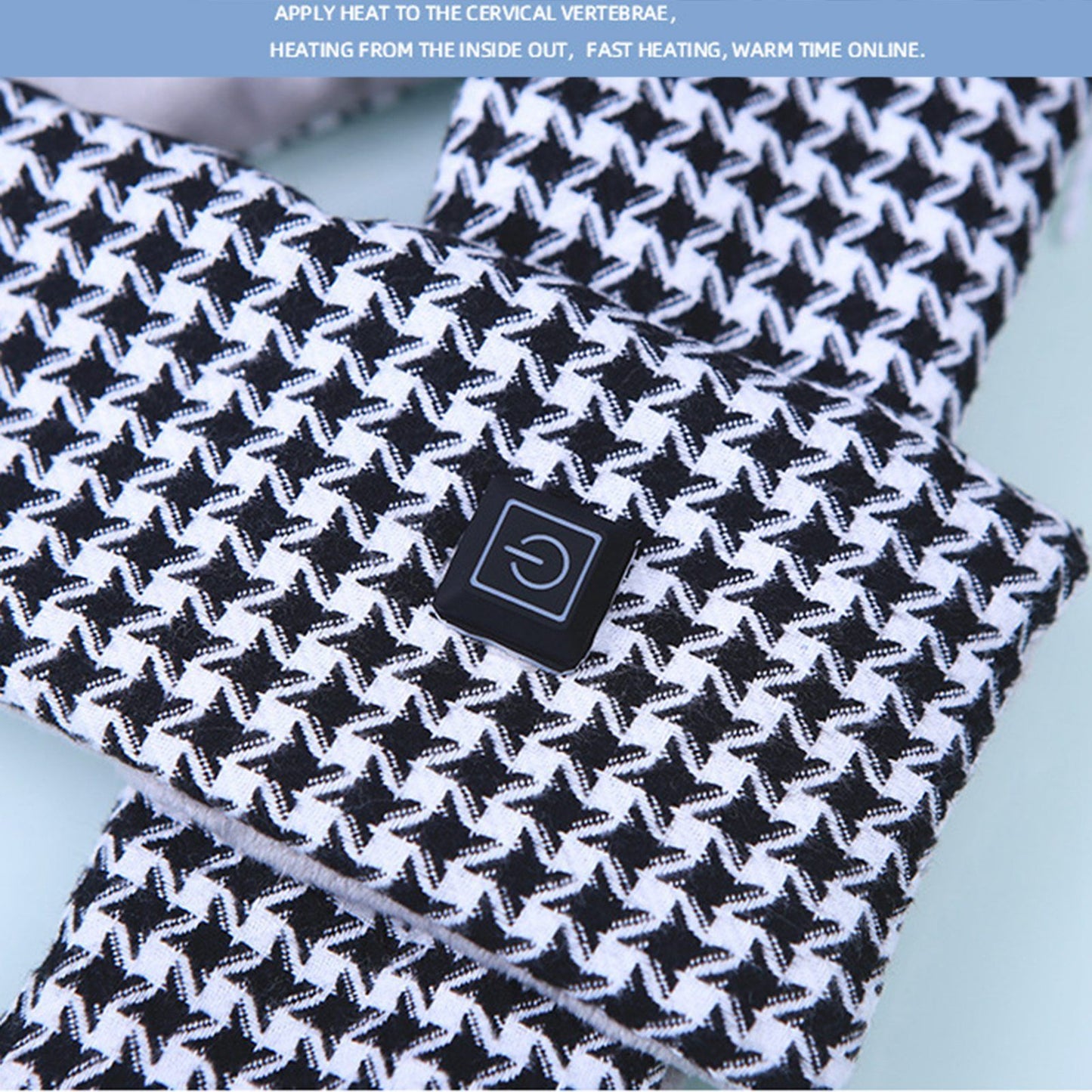 Heated Scarf Soft Neck Warmer USB Charging Heating Scarf 3 Speed Temperature Adjustment Neck Scarf for Men Women
